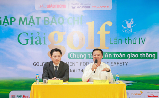 Giải Golf Chung tay vì ATGT 2023 có hơn 200 golfer tham dự