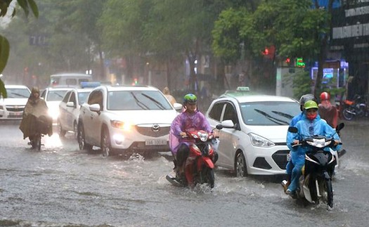 Thời tiết hôm nay: Tây Nguyên và Nam Bộ mưa to