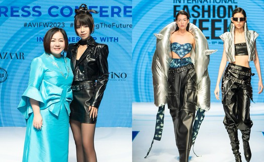 NTK trẻ Phạm Trần Thu Hằng lần đầu tiên tham dự Vietnam International Fashion Week 2023