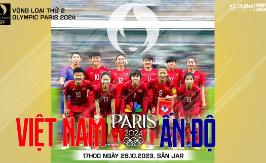 Nhận định nữ Việt Nam vs Ấn Độ, vòng loại Olympic 2024 (17h00 hôm nay 29/10)