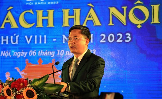 Hội sách Hà Nội lần thứ VIII năm 2023: 'Thắp lửa tri thức - Kiến tạo tương lai'