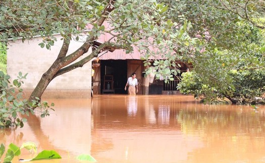 Mưa lũ gây nhiều thiệt hại tại các địa phương