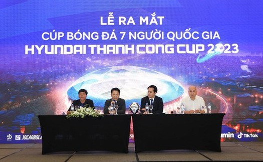 Khởi tranh Cúp bóng đá 7 người quốc gia 2023