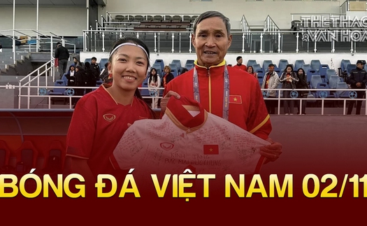 Tin nóng bóng đá Việt sáng 2/11: Huỳnh Như viết 'tâm thư' chia tay HLV Mai Đức Chung, CLB Hà Nội đón nhận 'tin dữ'