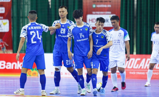 'Mưa bàn thắng' ở giải futsal quốc gia