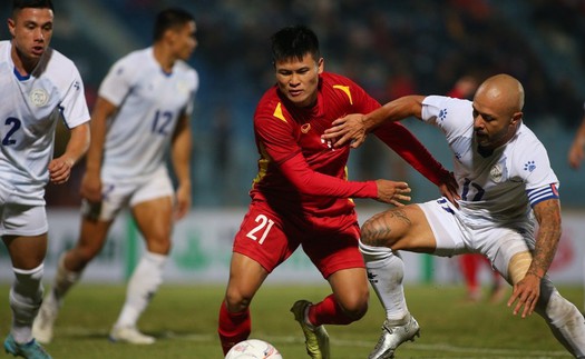 VTV5 trực tiếp bóng đá Việt Nam (2-0) Philippines