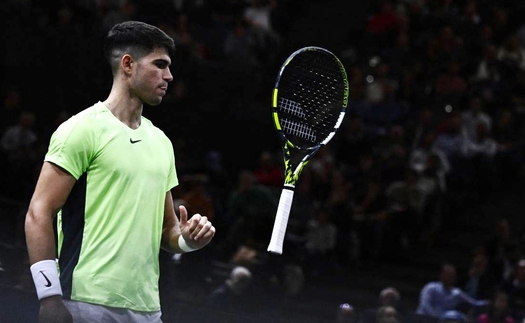 Alcaraz chưa thể phế truất Djokovic tại Paris Masters 2023