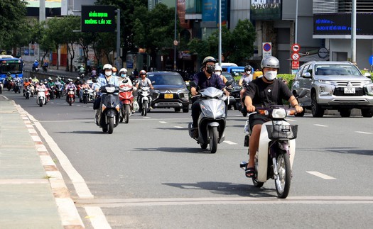 Thành phố Hồ Chí Minh giảm mưa, giảm nhiệt