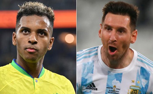 Lịch thi đấu bóng đá hôm nay 22/11: Trực tiếp Brazil vs Argentina