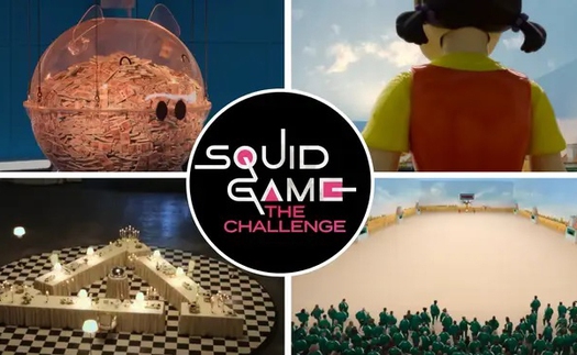 'Squid Game: The Challenge' của Netflix thống lĩnh bảng xếp hạng streaming