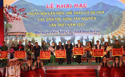 Khai mạc Ngày hội văn hóa, thể thao và du lịch các dân tộc vùng Tây Nguyên lần thứ I, năm 2023