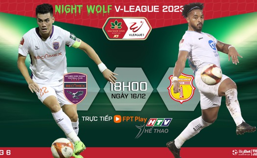 Nhận định bóng đá Bình Dương vs Nam Định (18h00 hôm nay), V-League vòng 6 