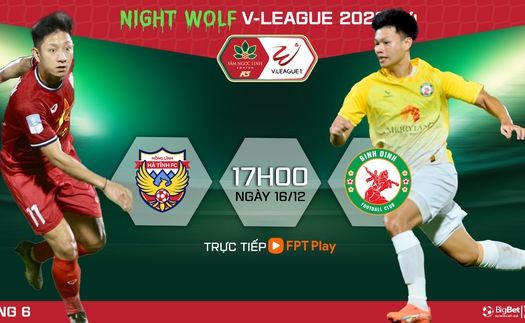 Nhận định bóng đá Hà Tĩnh vs Bình Định (17h00 hôm nay), V-League vòng 6 