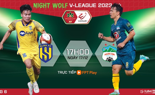 Nhận định bóng đá SLNA vs HAGL (17h00 hôm nay), V-League vòng 6 