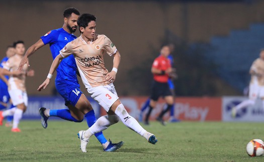 Phung phí cơ hội, CAHN chia điểm đáng tiếc trước tân binh V-League tại Hàng Đẫy