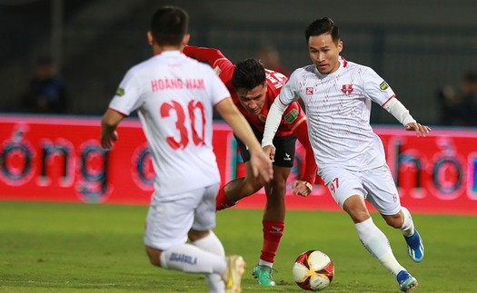 Hải Phòng 3-1 Khánh Hòa: Triệu Việt Hưng thăng hoa khi rời HAGL