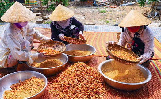 Nghề tôm khô Cà Mau thành Di sản văn hóa phi vật thể quốc gia