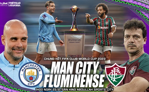 Nhận định bóng đá Man City vs Fluminense, Chung kết Club World Cup (1h00 hôm nay 23/12)