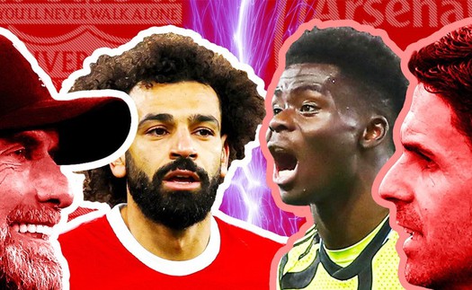 Lịch thi đấu bóng đá hôm nay 23/12: Trực tiếp Liverpool vs Arsenal