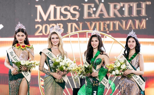 Cô gái Albania 18 tuổi đăng quang Miss Earth, Đỗ Thị Lan Anh giành ngôi Á hậu 2