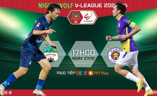 Nhận định bóng đá HAGL vs Hà Nội (17h00 hôm nay), V-League vòng 8 