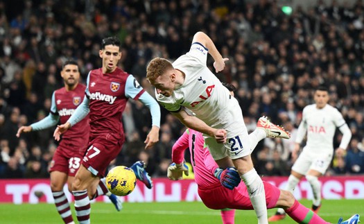 Kết quả bóng đá Ngoại hạng Anh vòng 15: Tottenham thua ngược, Newcastle thảm bại