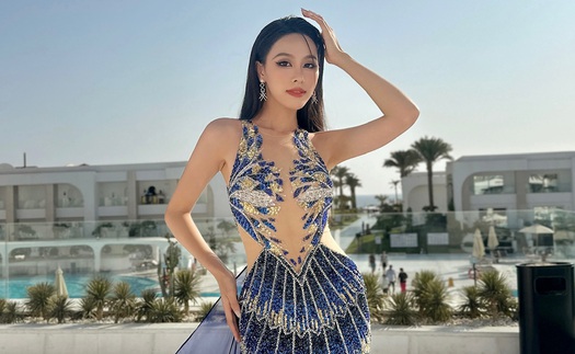 Á hậu Ngọc Hằng dạy tiếng Việt cho thí sinh Miss Intercontinental 2023