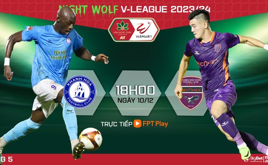 Nhận định bóng đá Khánh Hòa vs Bình Dương, V-League vòng 5 (18h00, 10/12)