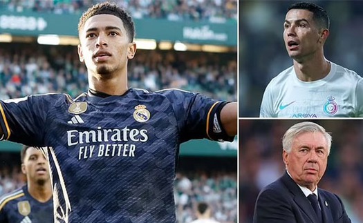 Bellingham san bằng kỷ lục Ronaldo, Real Madrid vẫn mất điểm đáng tiếc