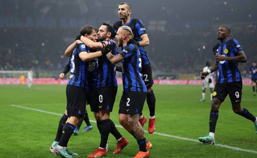 Kết quả Serie A đêm qua: Inter đại thắng, Milan thua đau