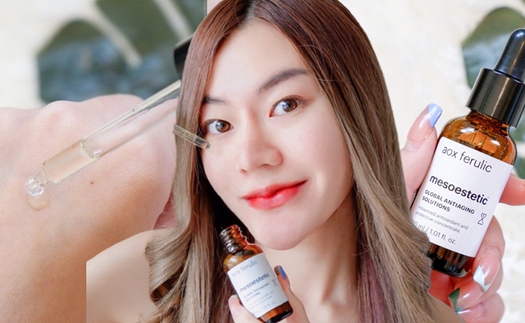 2 tháng dùng thử chai serum chống lão hóa đắt xắt ra miếng, làn da của nàng blogger thay đổi đáng kinh ngạc