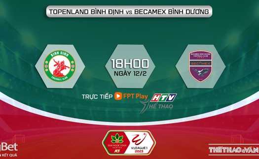 Nhận định Bình Định vs Bình Dương (18h00, 12/2), V-League vòng 3