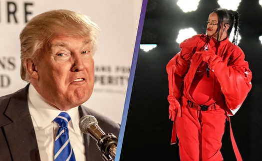 Donald Trump: 'Màn biểu diễn của Rihanna tồi tệ nhất lịch sử Super Bowl'