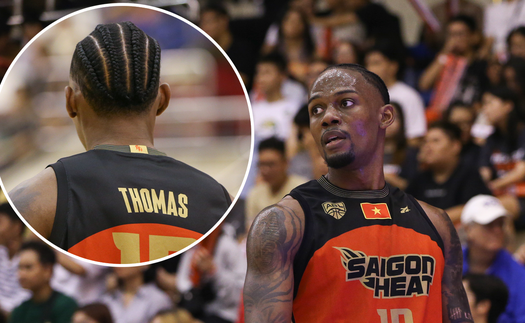 Hassan Thomas đổi kiểu tóc Dreadlock, gửi lời chào đến NHM Saigon Heat