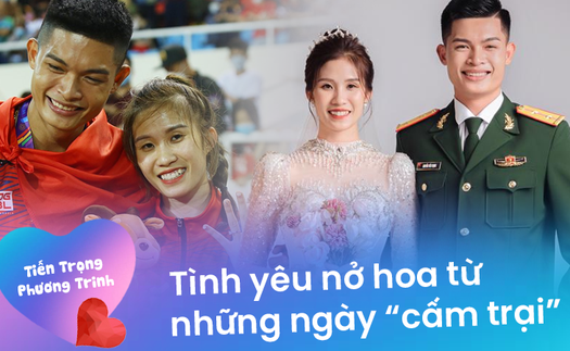 Chuyện tình thể thao: Cầu hôn từ SEA Games 31 đến về chung một nhà ở SEA Games 32