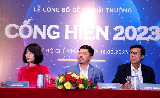 Lễ công bố Đề cử Giải Cống hiến 2023: Cập nhật - trẻ trung - thẳng thắn - minh bạch