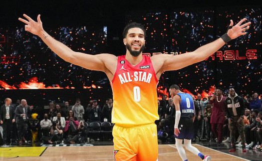 Jayson Tatum phá kỉ lục ghi điểm trong một trận All-Star