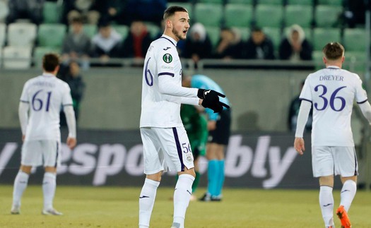 Nhận định, soi kèo Anderlecht vs Ludogorets (00h45, 24/2), vòng play-off Conference League