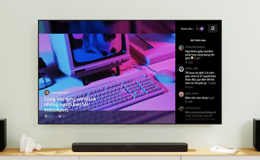 TikTok chính thức có ứng dụng trên tivi tại Việt Nam