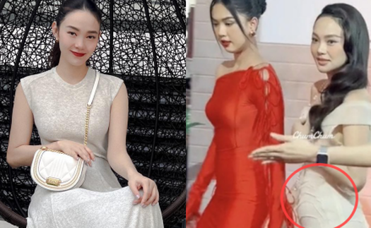 Minh Hằng dạo này: Bị soi bụng lùm lùm ở sự kiện, dùng 1 chiêu giấu dáng giống nhiều sao Vbiz 