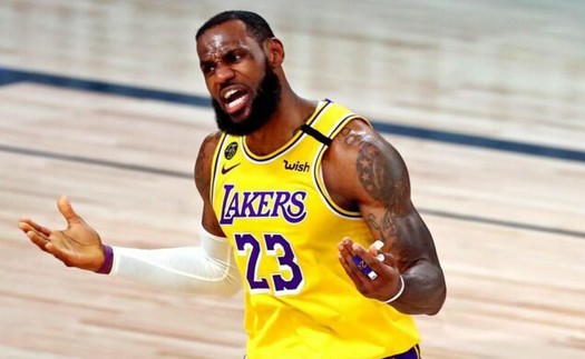 LeBron James và những cầu thủ tranh cãi với trọng tài nhiều nhất