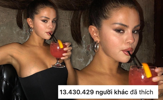 Selena Gomez công bố bức ảnh từng xoá đi vì sợ hở quá đà, ai dè khiến Gigi Hadid và hơn 13 triệu fan phát sốt