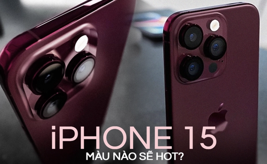 Trọn bộ ý tưởng iPhone 15 với màu sắc siêu đẹp, ấn tượng với màu đỏ rượu vang cực kỳ lạ mắt