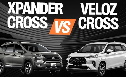 Mitsubishi Xpander Cross 2023 chơi 'khô máu' với Toyota Veloz Cross: Giá bằng nhau từng xu, dùng trải nghiệm lái đấu lại công nghệ