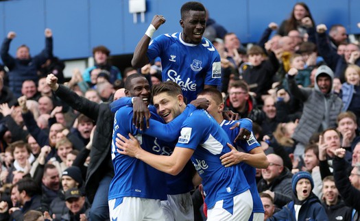 Kết quả bóng đá Everton 1–0 Arsenal: 'Pháo thủ' sảy chân tại Goodison Park