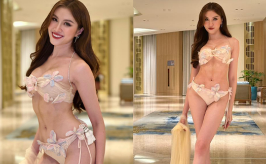 Thanh Thanh Huyền gợi cảm khi diện bikini, khoe 1 đặc điểm gây sốt giống với Hoa hậu Đỗ Hà 