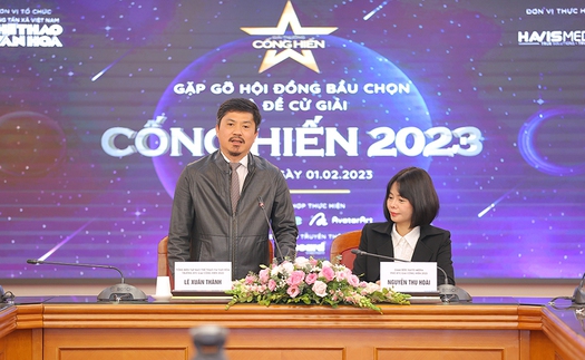 Nhà báo Lê Xuân Thành: 'Số hóa' giải Cống hiến 2023, hội nhập với thế giới