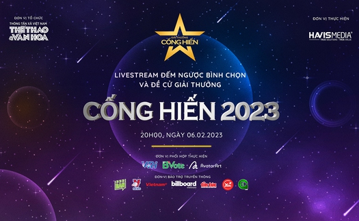 Livestream Đếm ngược bình chọn Đề cử Giải thưởng Cống hiến 2023