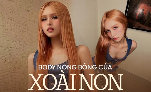 Xoài Non khoe giảm cân thành công hậu Tết, body vạn người mê

