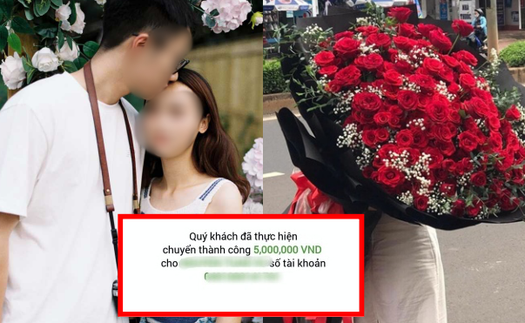 Các ông chồng khởi động mùa tặng quà Valentine: Đẹp nhất vẫn là tiếng "ting ting" từ điện thoại